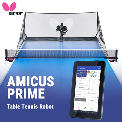 Amicus Prime Robot Ping Pong Machine by Butterfly